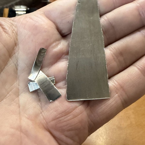 Palladium 12.36 Grams Cleaned by KIMET