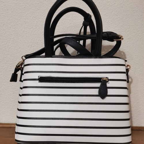 Dancing Days by Banned bag retro style like new, shoulder black-white
