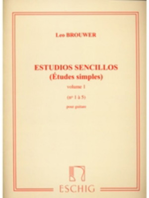 Brower Leo Estudios Vol1 guitar sheet music