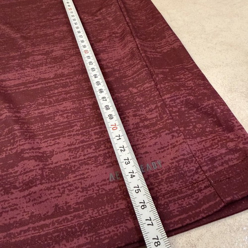 Authentic ΜΠΑΜ FC Football Jersey Burgundy Size Medium
