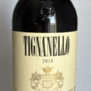 Super Tuscan Tignanello 2018 bottle 0.75L new