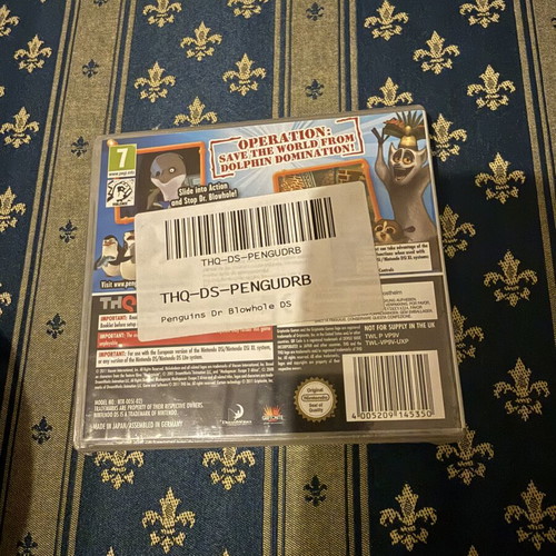 The Penguins of Madagascar DS game sealed