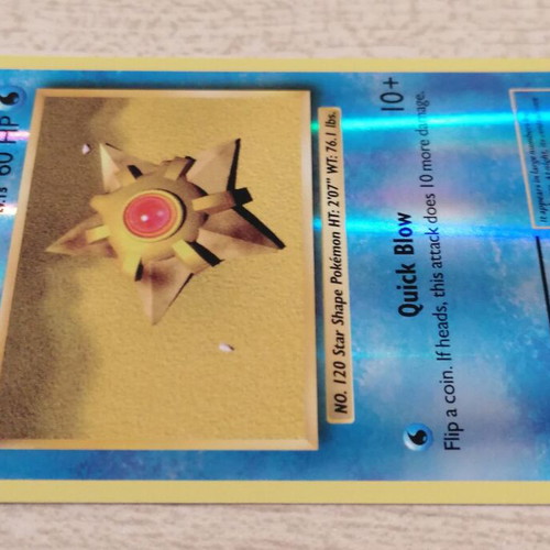 Pokémon Staryu Evolutions 2016 Reverse Holo Common Card new