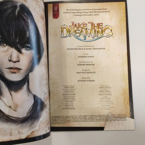 Jake the Dreaming Mini Graphic Novel Like New