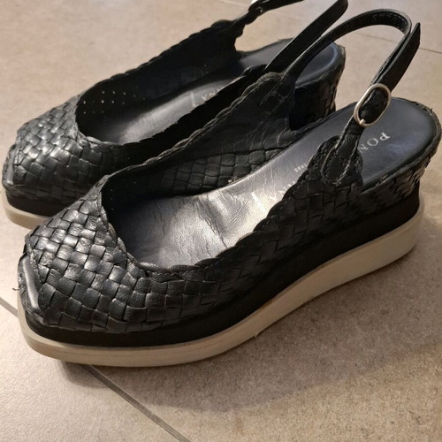 Pons Quintana sandals used, size 39, black