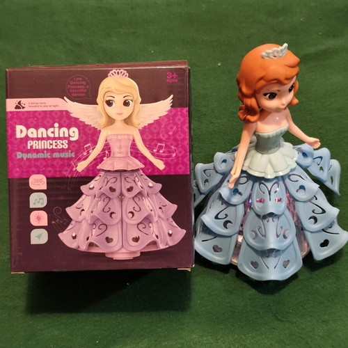 Dancing Princess interactive music and LED light toy
