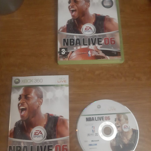Microsoft Xbox 360 NBA Live 06 used complete