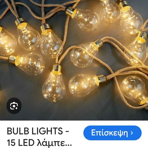 Bulb Lights string light Butlers new with 15 LED bulbs