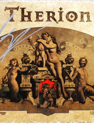 Therion Les Fleurs Du Mal CD Album Digipak μεταχειρισμένο, υπογεγραμμένο