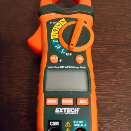 Extech MA435T 400A True RMS AC/DC Digital Clamp Meter new