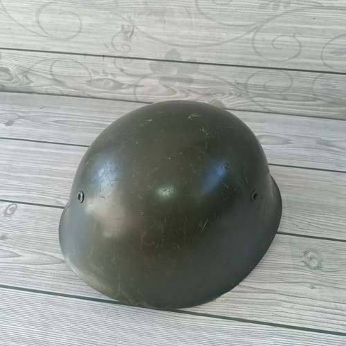 Vintage metal helmet from World War II