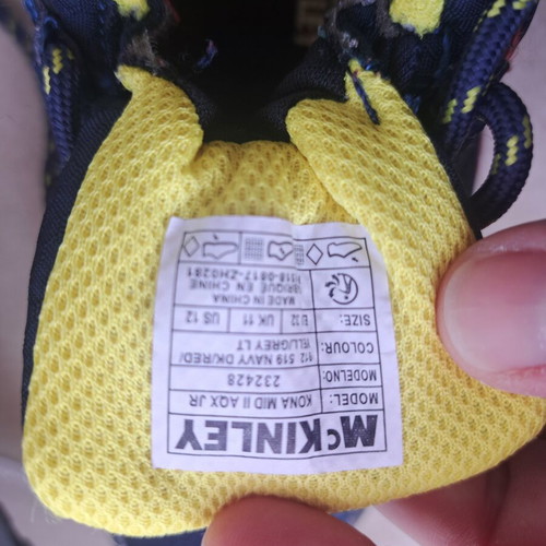 McKinley Kona Mid II AQX JR hiking boots size 32 used, AquaMax