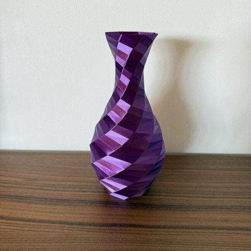 Decorative vase 3d printed, new, PLA material