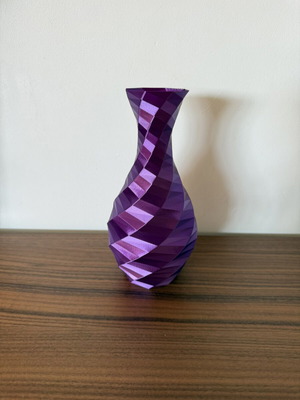 Decorative vase 3d printed, new, PLA material