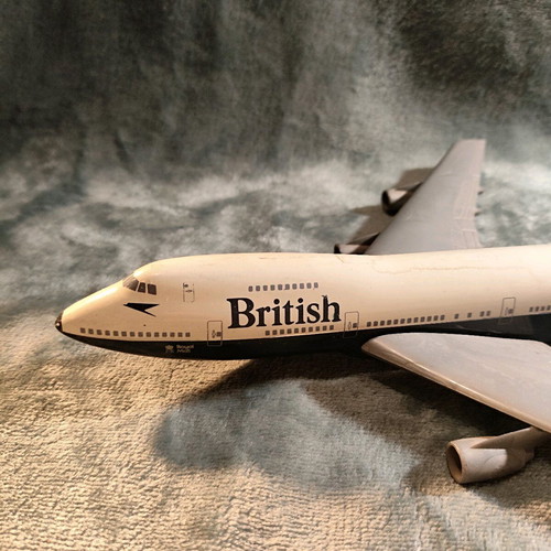 British Airways airplane used, collectible