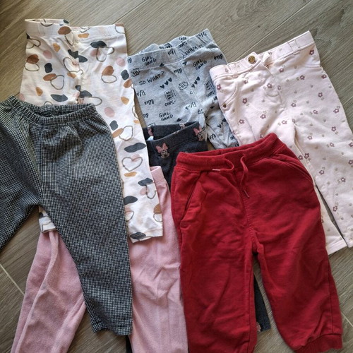 Pants and leggings 18 months like new, set of 7 pieces