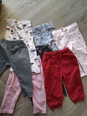 Pants and leggings 18 months like new, set of 7 pieces