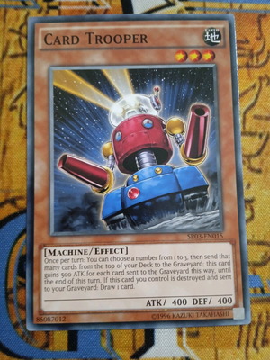 Card Trooper Effect Monster σαν καινούργιο