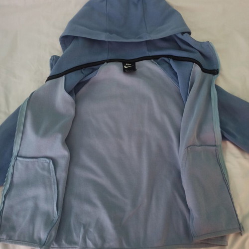 Nike Sportswear Tech Fleece full zip hoodie, indigo blue, XS
