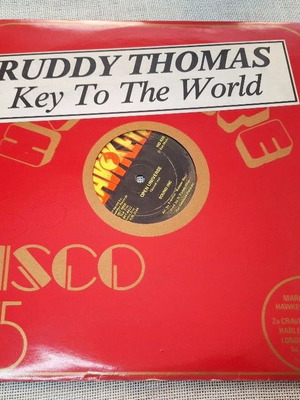 Ruddy Thomas Key To The World 12' βινύλιο ρέγκε
