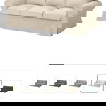  Καναπές και υποπόδιο ikea ektorp