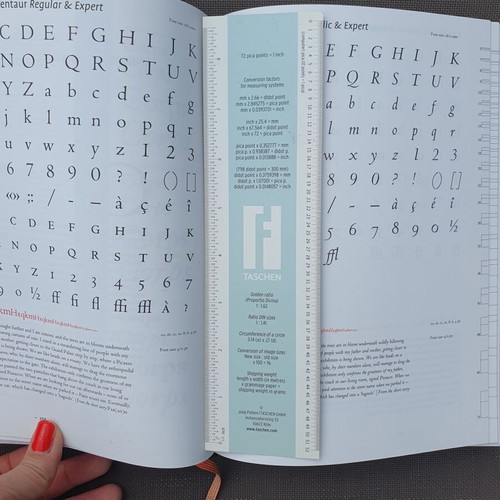 Letter Fountain typography reference book by Joep Pohlen, Taschen