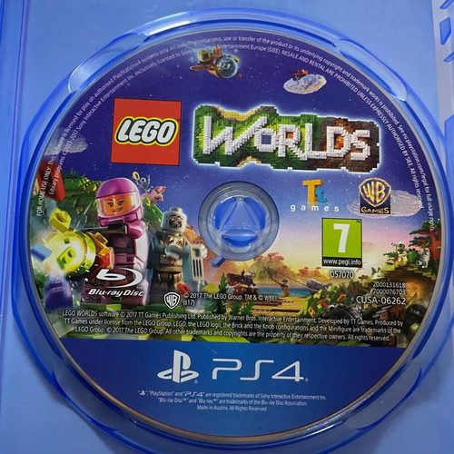 LEGO Worlds game for PlayStation 4 used