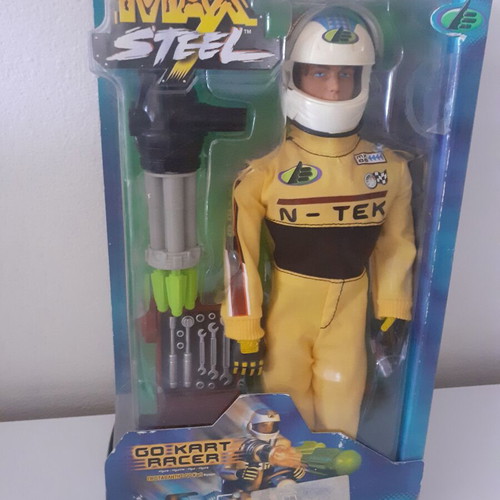 Max Steel Go Kart Racer figure (Mattel) 2001