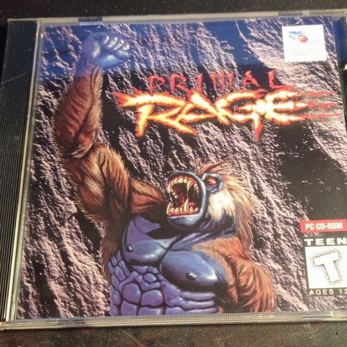 Primal Rage vintage PC game CD ROM like new