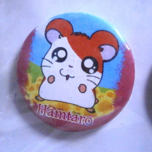 Hamtaro badges new, pack of 12 vintage pieces