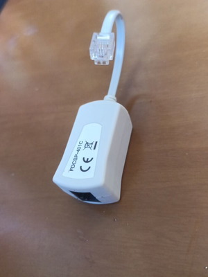Internet phone connection cable used