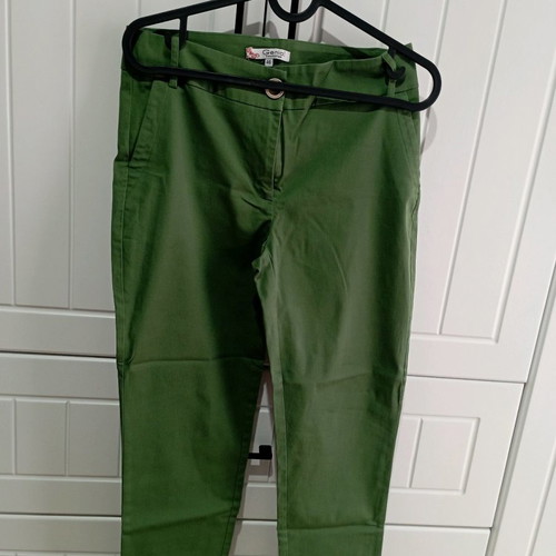 Pants used, cotton and elastic fabric