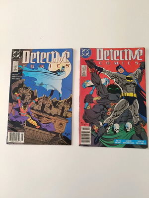 Dc Detective Comics No 602 and No 603 1989 like new