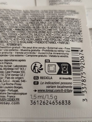 La Roche Posay Hyalub5 cream καινούργια, πακέτο 10x1.5