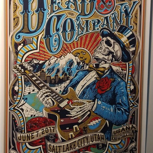 Dead & Company A4 poster