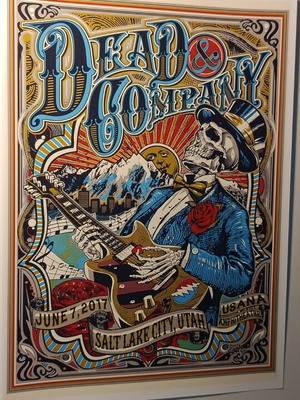Dead & Company A4 poster