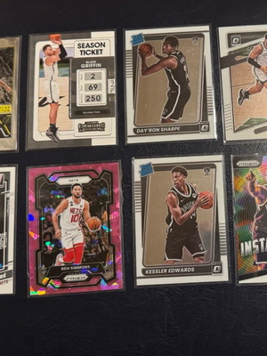 Panini NBA Brooklyn Nets πακέτο 8 κάρτες σαν καινούργιο