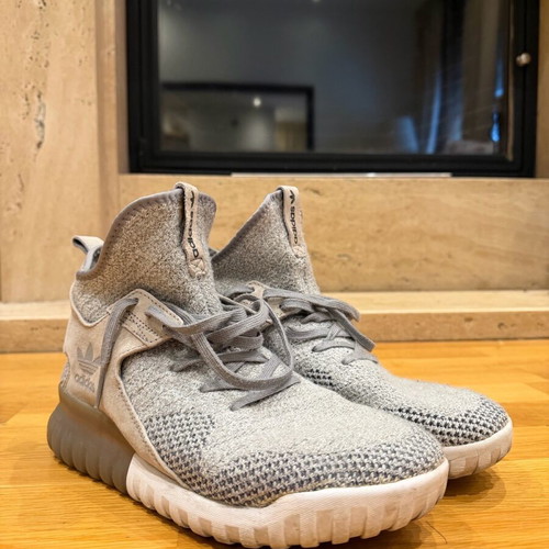Adidas Tubular X PK like new, size 42, white and gray