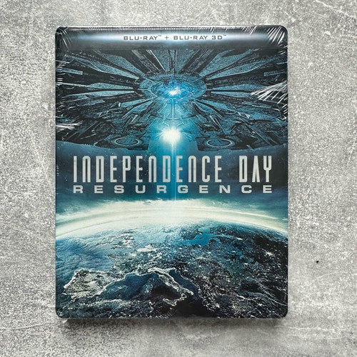 Independence Day Blu-Ray 3D steelbook new, Greek edition, dubbed