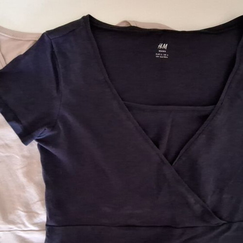 H&M maternity and nursing clothes set used, 5 pieces, sizes S-L