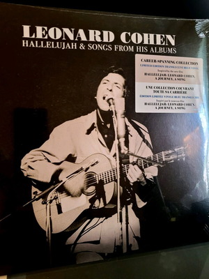 Leonard Cohen Hallelujah & Songs From His Albums Limited Edition Blue 2XLP καινούργιο mint