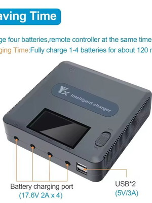 YX-245 Charger for DJI Mavic 2 Pro Zoom Enterprise New