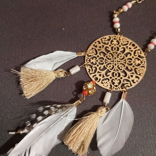 Necklace with long chain new