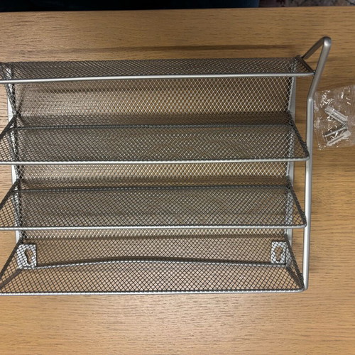 Spice jar holder new, dimensions 22x30 cm, three shelves