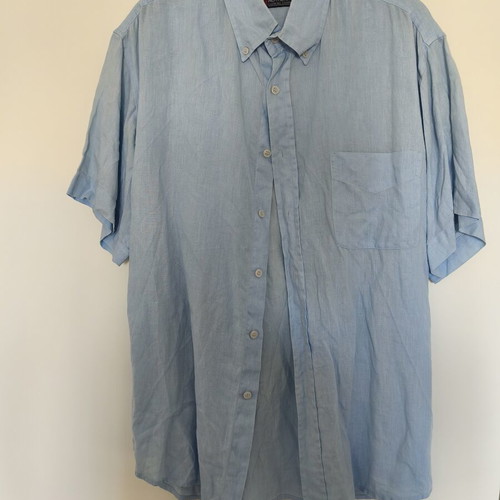 Blue shirt used, lightweight, size L