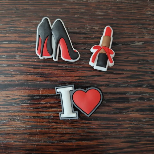 Pins for Crocs girly set of 4 new
