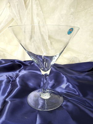 Martini decorative glasses like new, pack of 25, height 30 cm