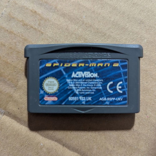 Nintendo Game Boy Advance Spider-Man 2 used game (2004)