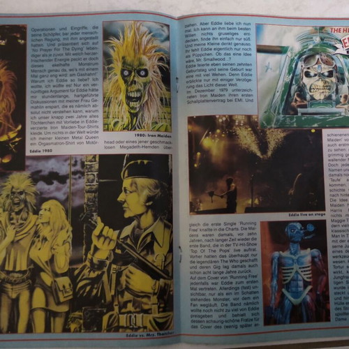 Metal Attack Iron Maiden Magazine used German edition 05/90 special