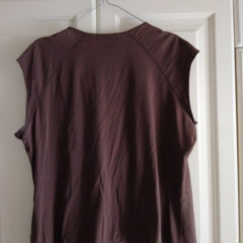 La Redoute women's blouse brown with sequins, like new, size 44/46